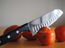 Tips for cutting board & sharp knife