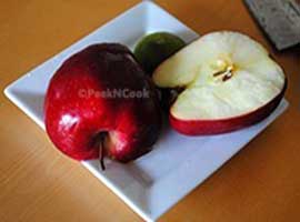  Preventing cut fruit(Apple) from brwoning