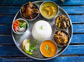 Sunday Bengali LunchThali
