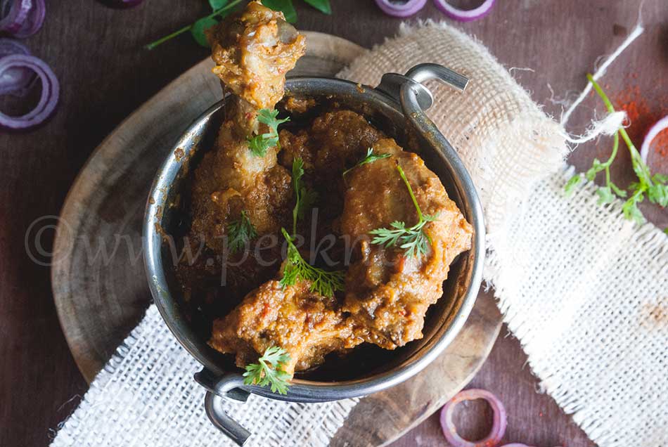 Hyderabadi Or Telengana Chicken Curry