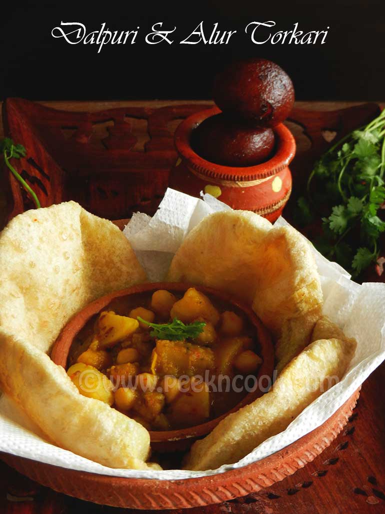 No Onion No Garlic Potato Curry Or Niramish Alur Torkari O Dalpuri