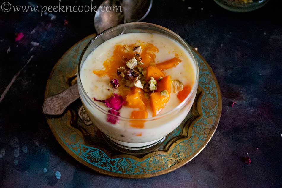 Aamer Payesh Or Mango Rice Pudding