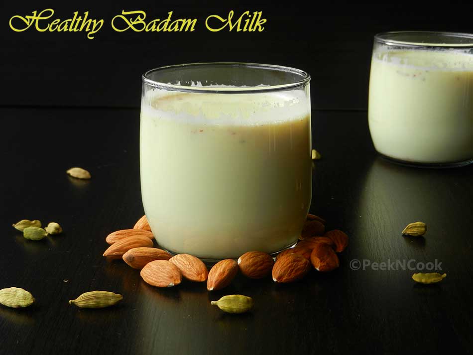 Saffron Almond Milk Or Kesar Badam Milk