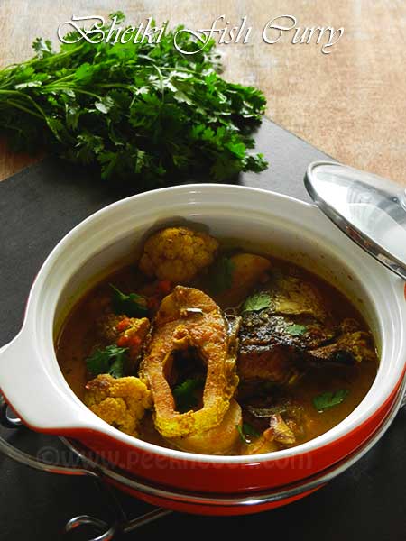 Bhetki Fish With Cauliflower & Potato Curry