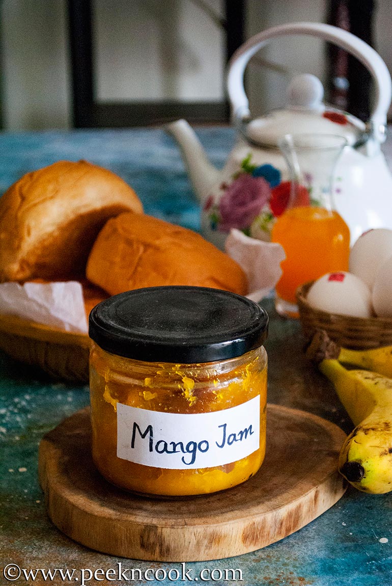 Homemade Mango Jam Without Pectin