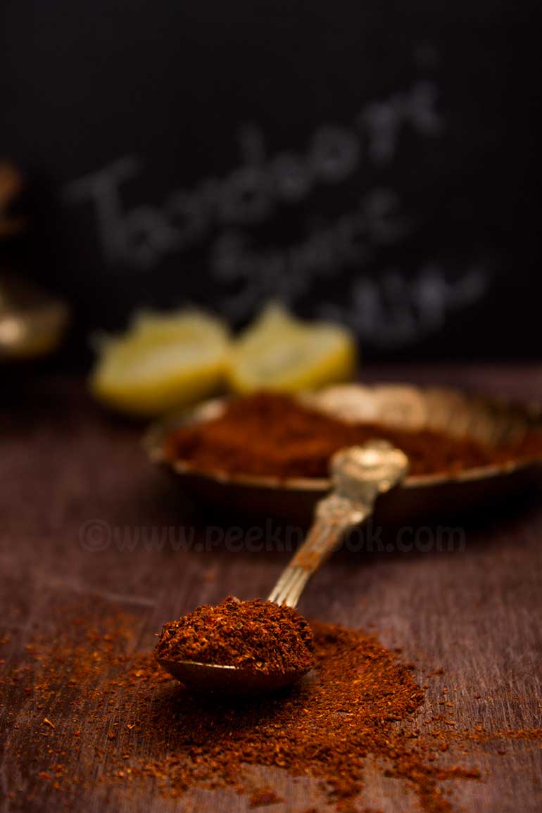 Homemade Freshly Ground Tandoori Spice Powder
