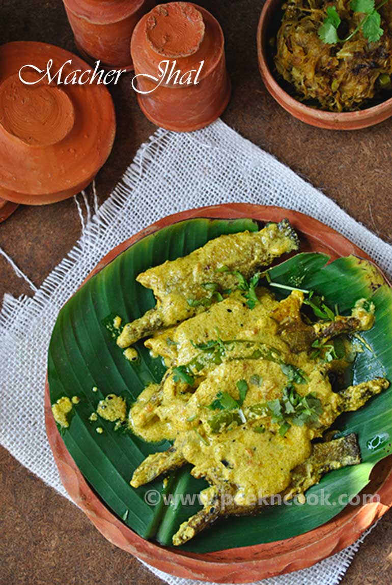 Macher Jhal Or Bengali Fish In Mustard Gravy
