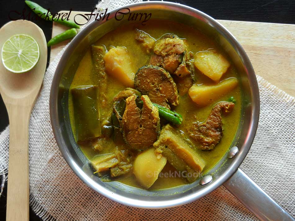Bengali Style Mackerel Fish Curry