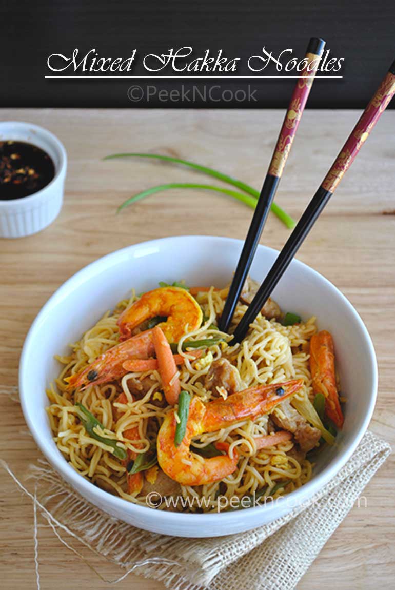Kolkata Style Mixed Chow mein