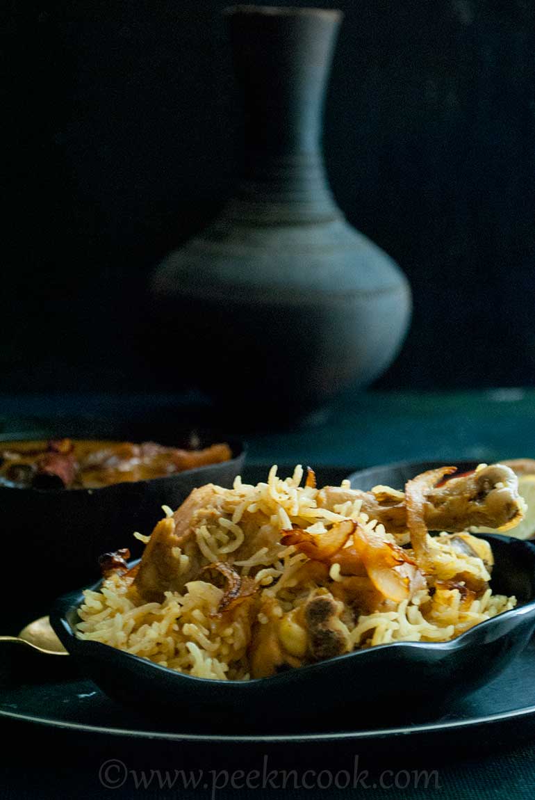 Murgh Pulao Or Bengali Style Chicken Pulao