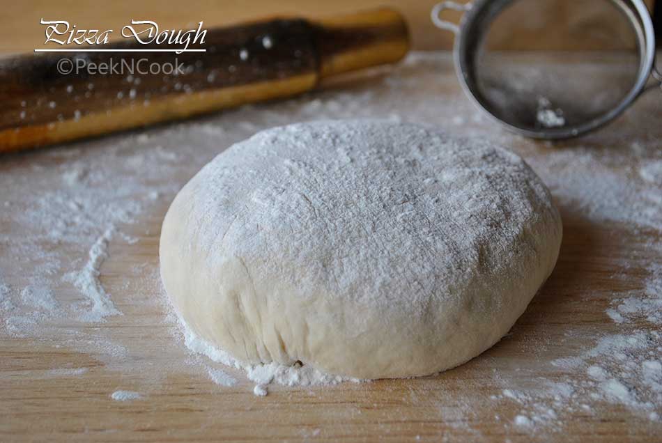 Homemade Pizza Crust Or Pizza Dough