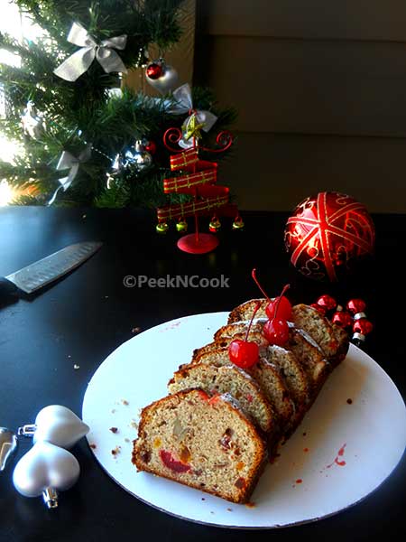 Christmas Rich Plum Cake | Fruit Cake