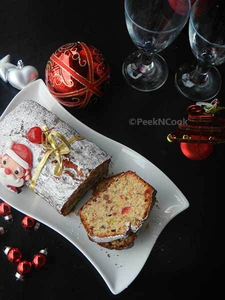 Christmas Rich Plum Cake | Fruit Cake