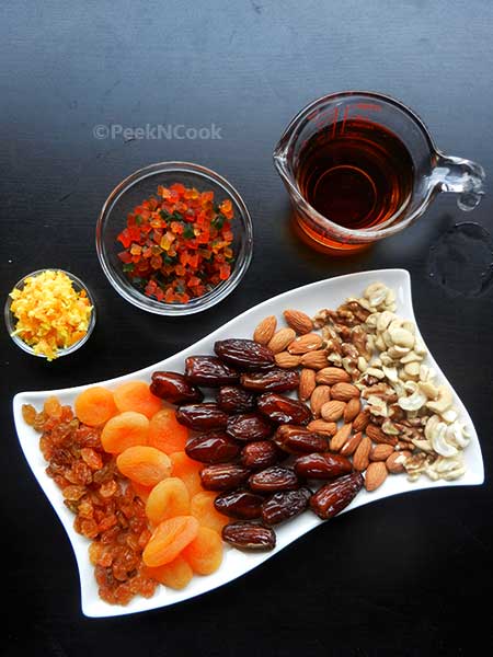 How to Soak Dryfruits For Christmas Cake