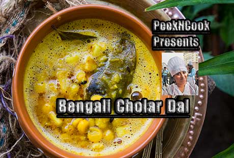 Bengali Chana Dal Or Chholar Dal