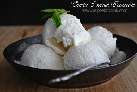 Tender Coconut Ice-cream
